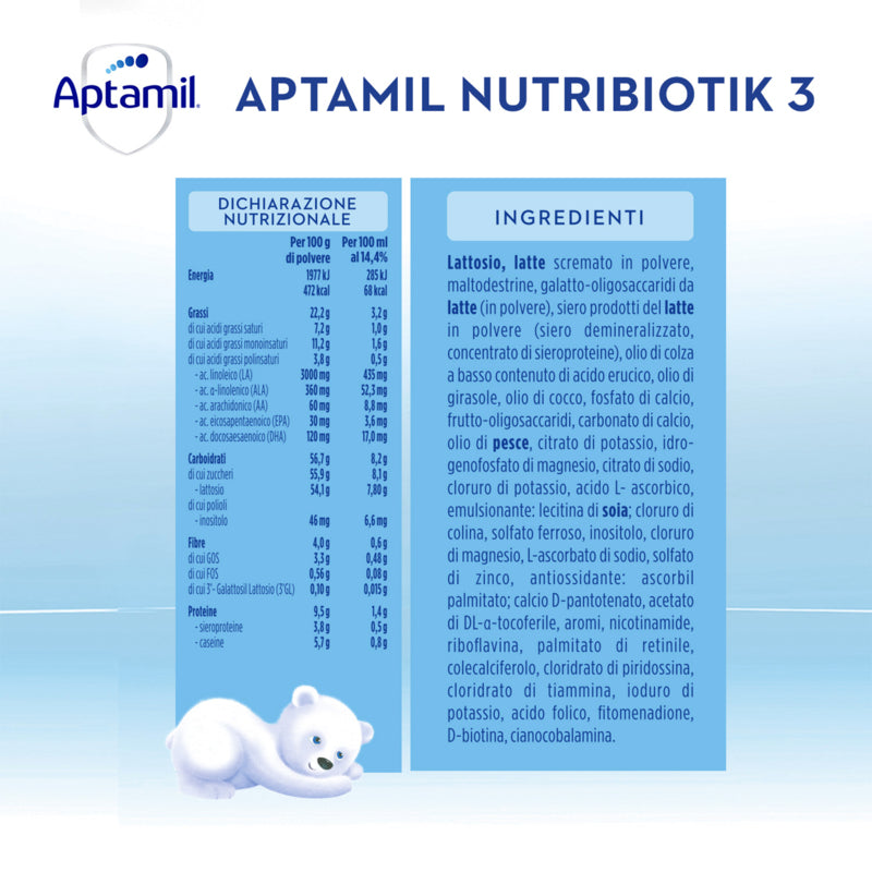 Aptamil - Aptamil 3: Confezione 830 gr