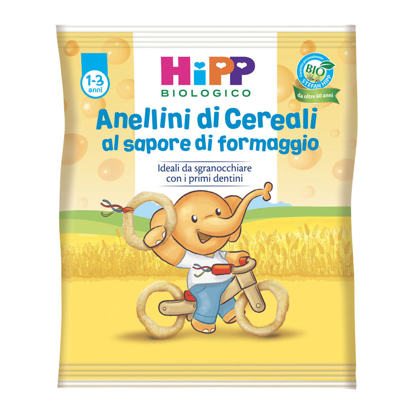 Hipp - Snack Anellini Di Cereali: Confezione 25 gr