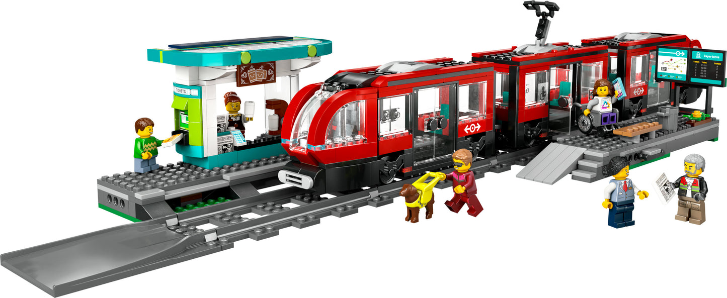 Lego - Tram E Fermata Del Tram 60423