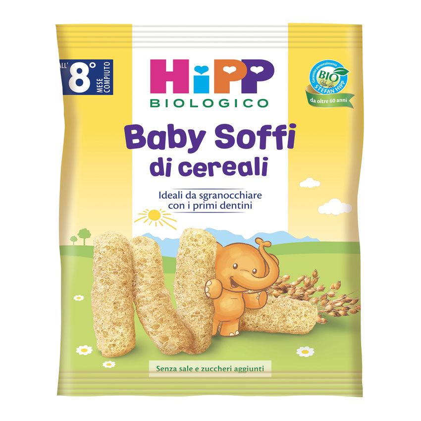 Hipp - Snack Soffi Di Cereali: Confezione 30 gr