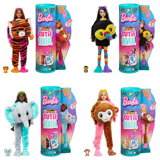 Mattel - Barbie Cutie Reveal Serie Giungla HKP97