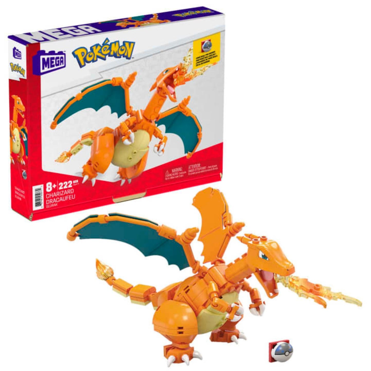 Mattel - Mega Bloks Pokémon Charizard GWY77