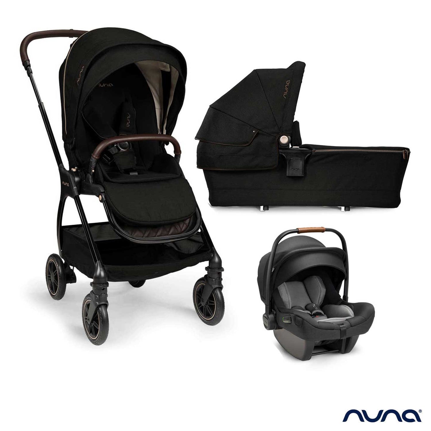 Nuna – Trio Triv + Seggiolino Pipa Next + Omaggio Valigetta Kit Mamma 2023