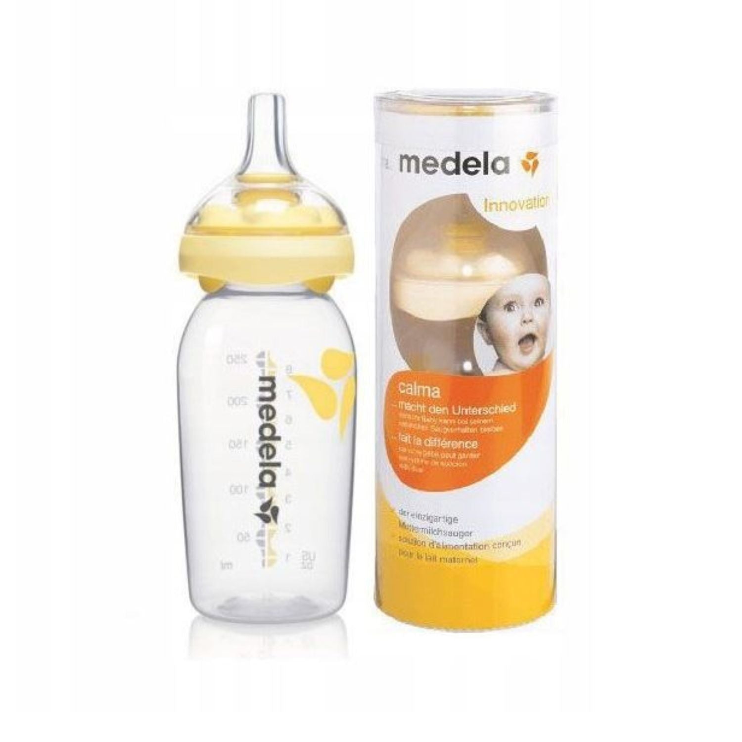 Medela - Calma Bottle with Teat 150ml – Iperbimbo