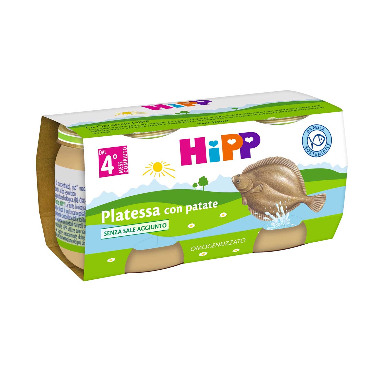 Hipp - Homogenized Fish 2x80g