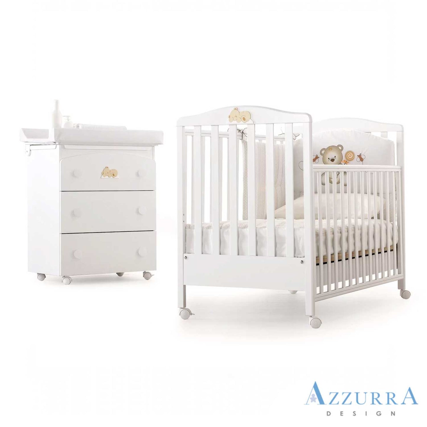 Azzurra Design - Cameretta Web + Materasso e Cuscino