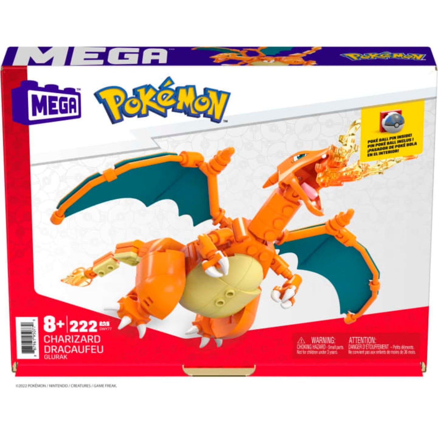 Mattel - Mega Bloks Pokémon Charizard GWY77