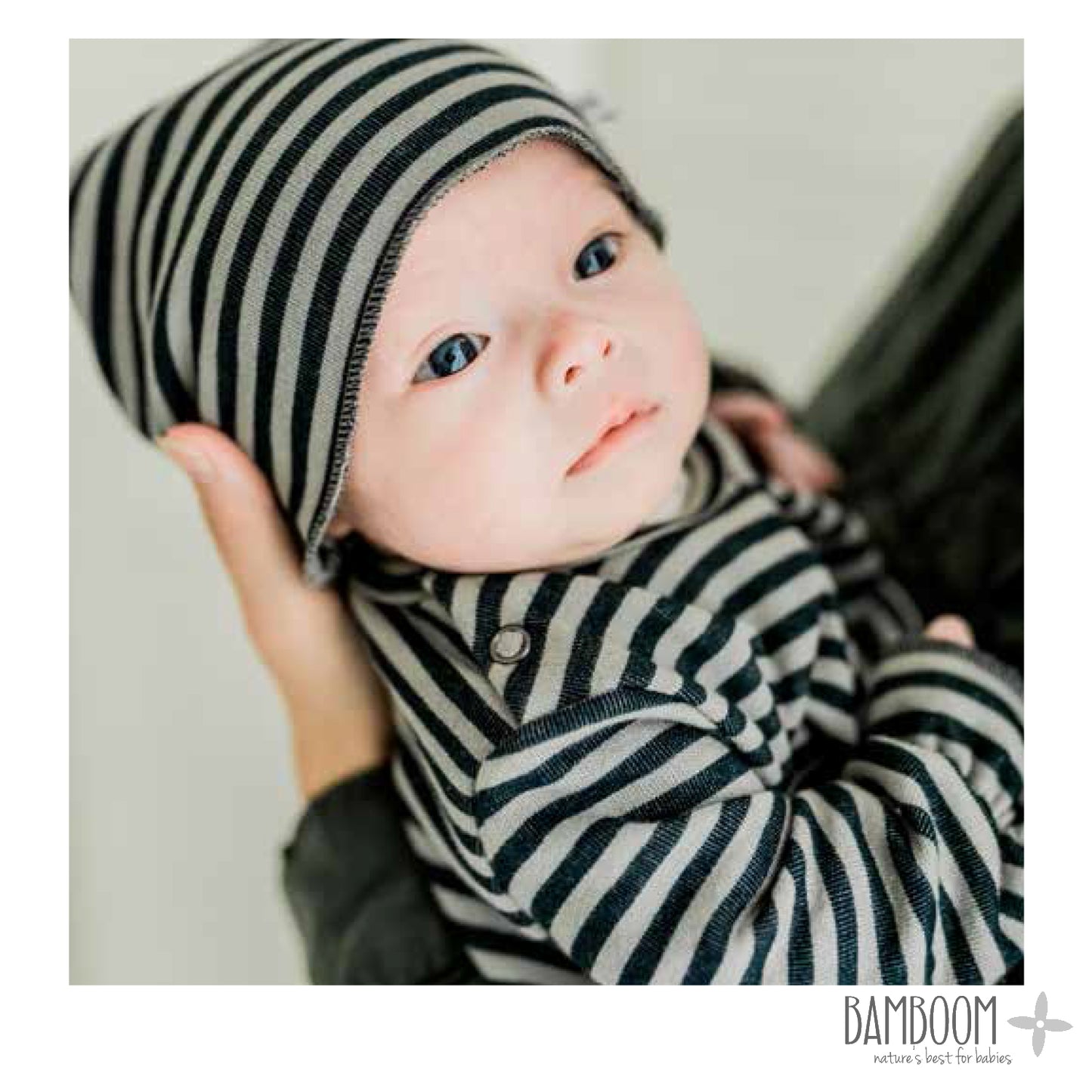 Bamboom - Girl Striped T-Shirt in Bamboo Fiber