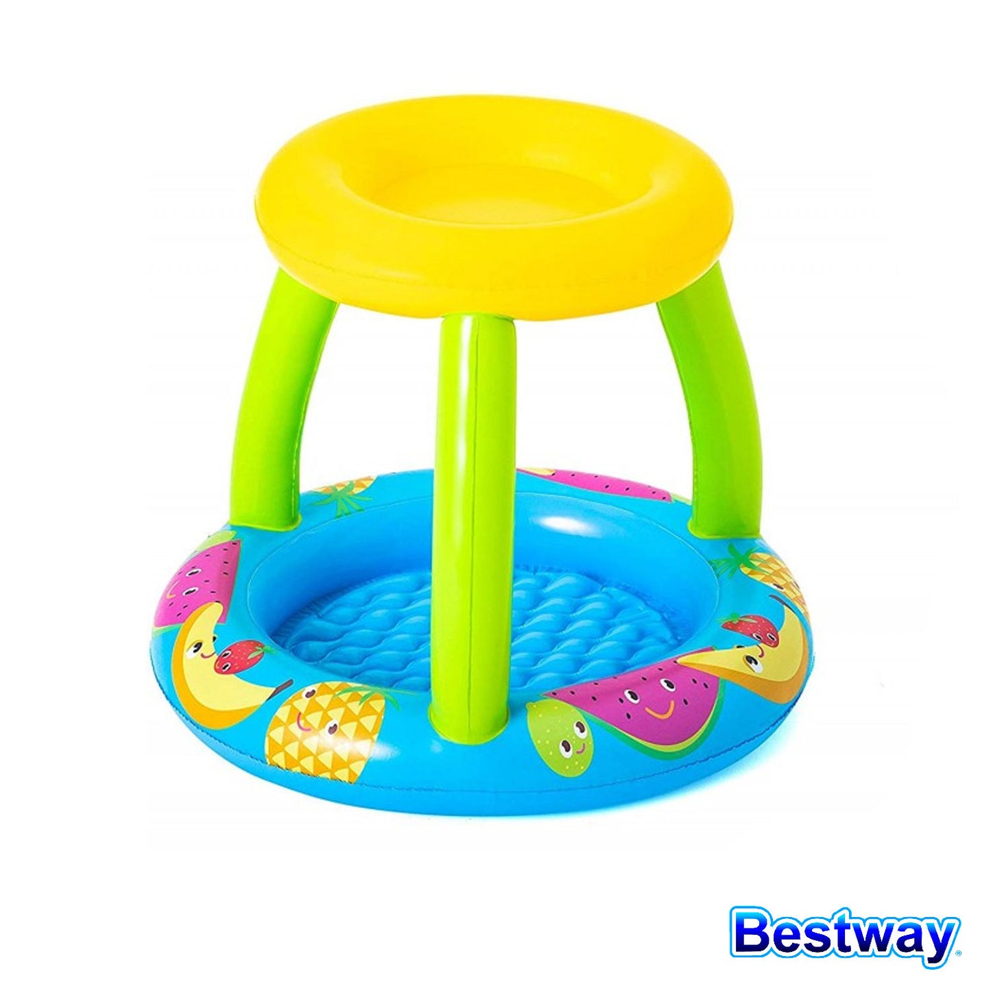 Bestway - Piscina Frutti con Fondo Gonfiabile e Copertura