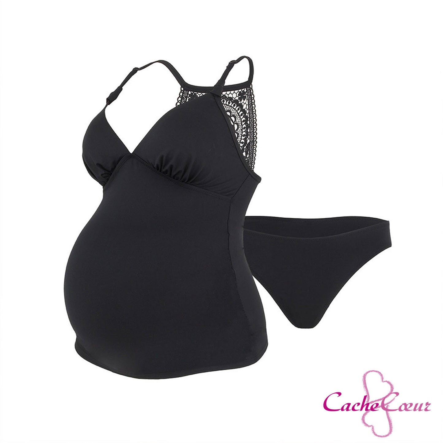 Cache Coeur - Costume da Bagno Tankini Premaman Maori