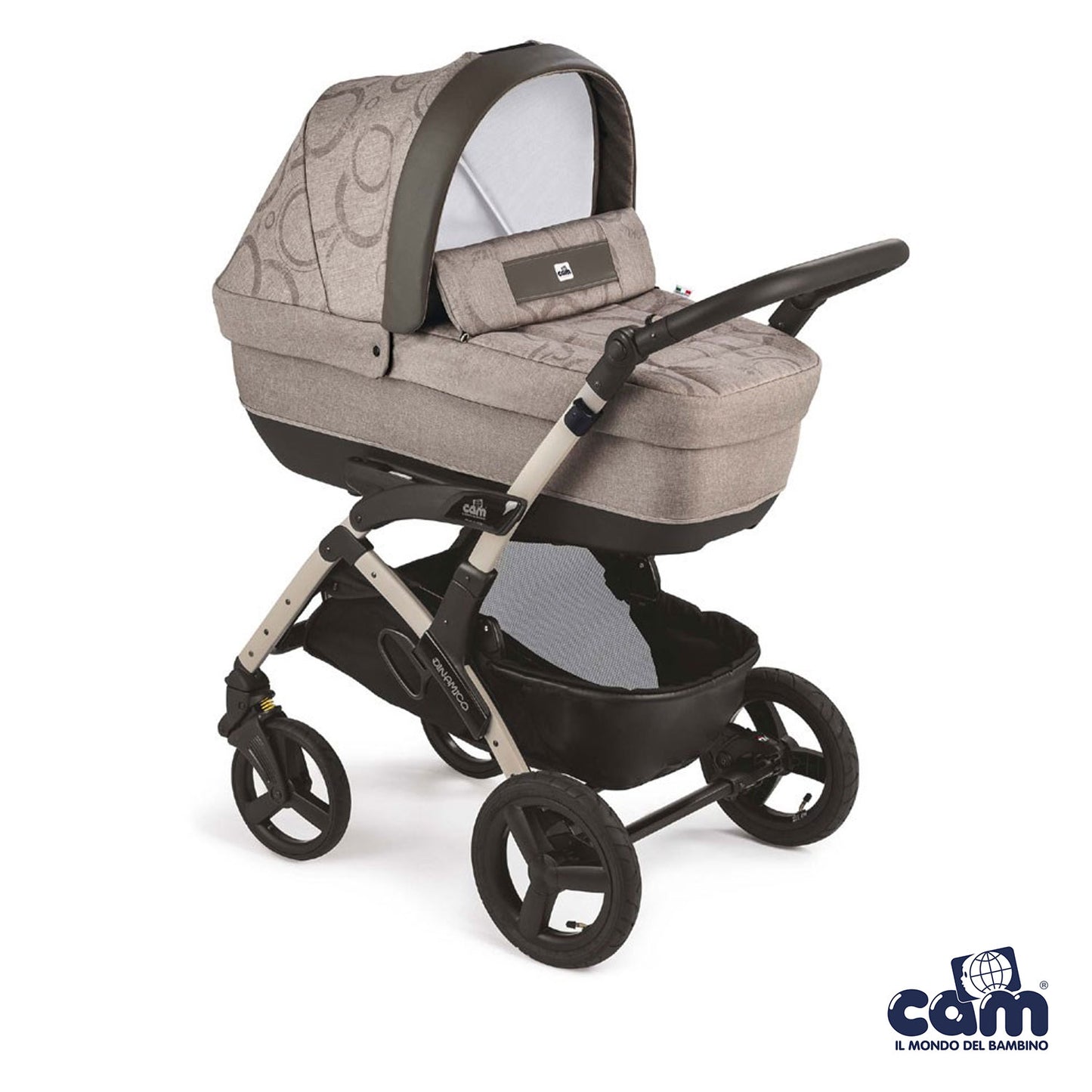 Cam - Trio Dinamico Smart + Seggiolino Auto Area Zero+ Con Omaggio Valigetta Kit Mamma 2023