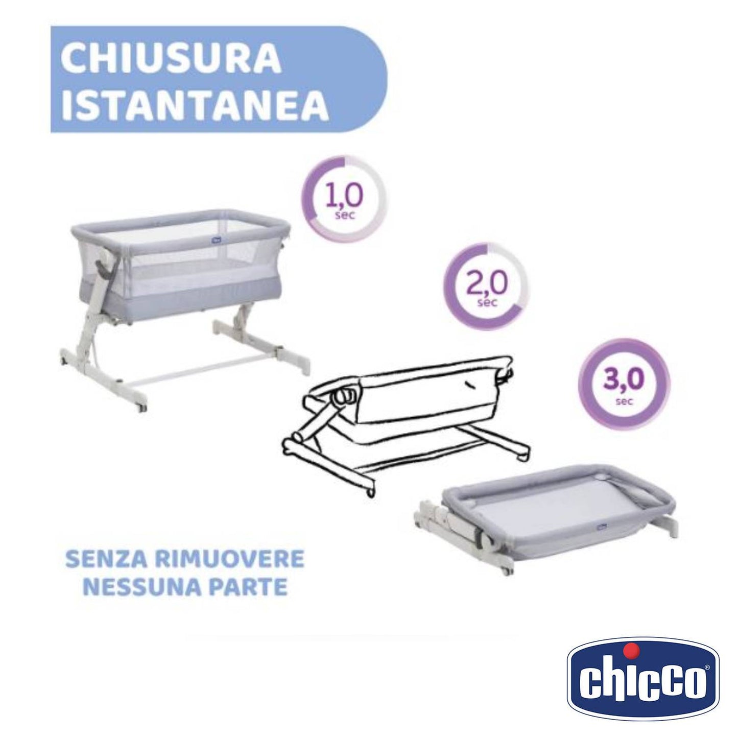 Chicco - Culla Cosleeping Next2Me Pop Up