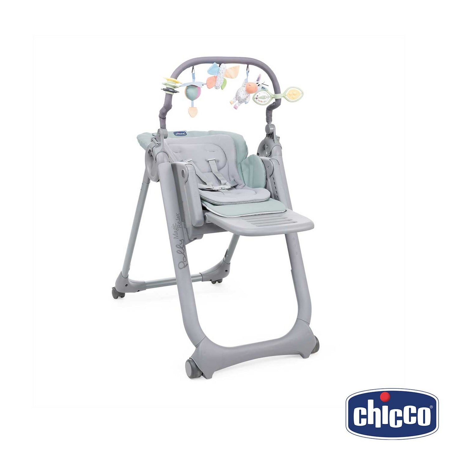 Chicco - Seggiolone Pappa Polly Magic Relax 4 Ruote