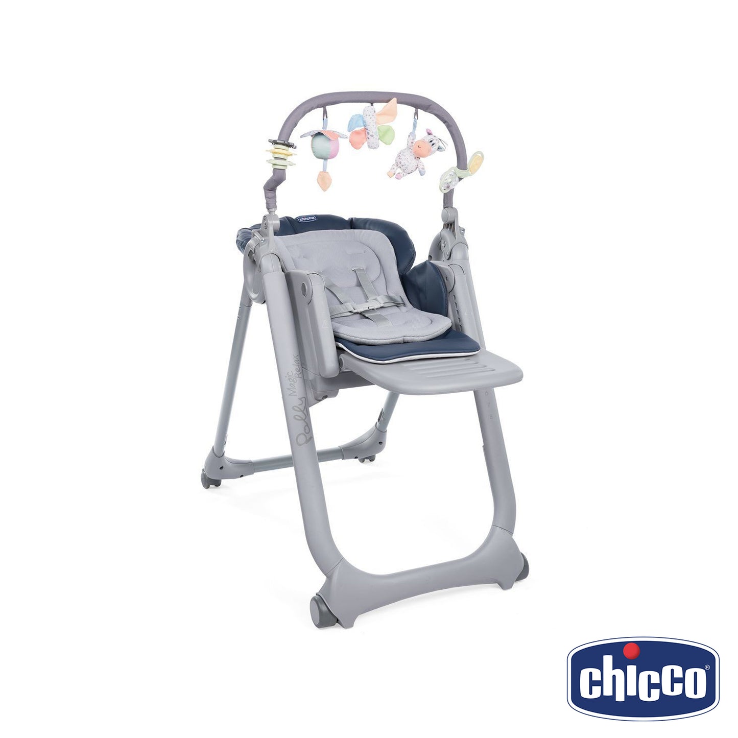 Chicco - Seggiolone Pappa Polly Magic Relax 4 Ruote