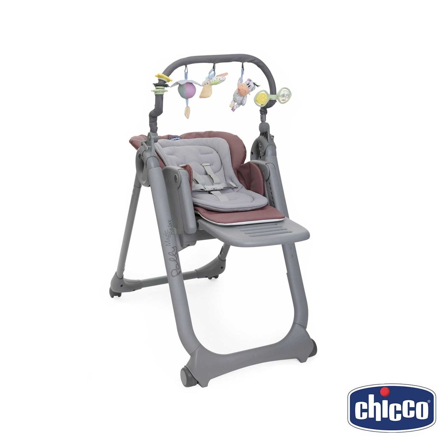 Chicco - Seggiolone Pappa Polly Magic Relax 4 Ruote