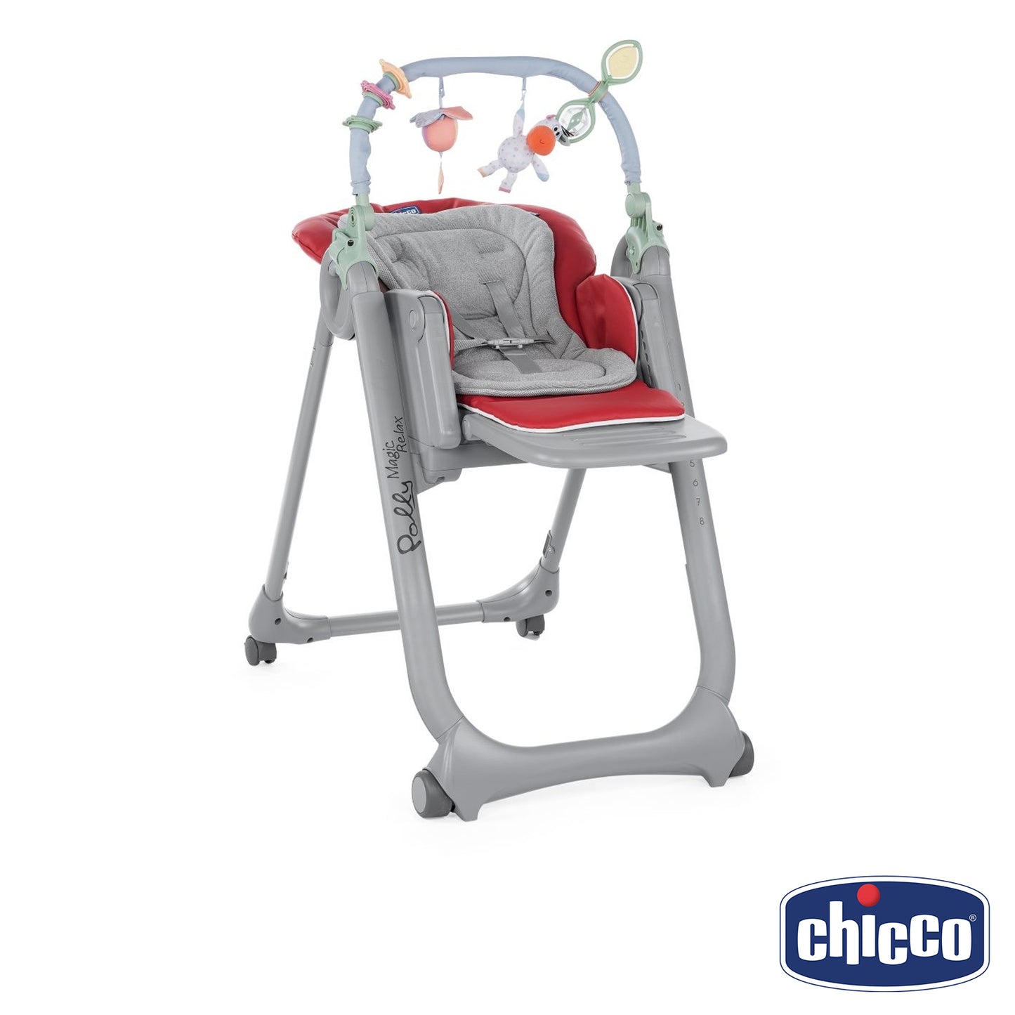 Chicco - Seggiolone Pappa Polly Magic Relax 4 Ruote