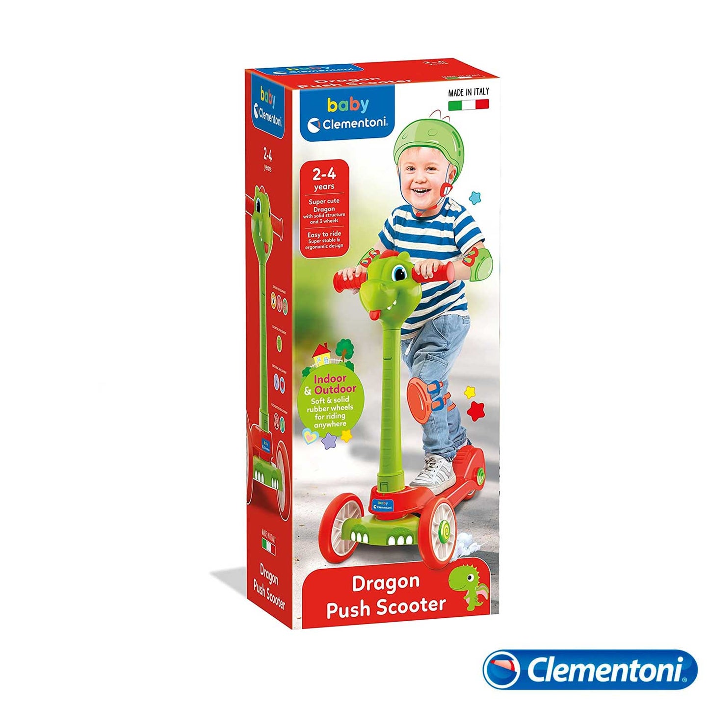 Clementoni - Monopattino Baby Dragon 17738