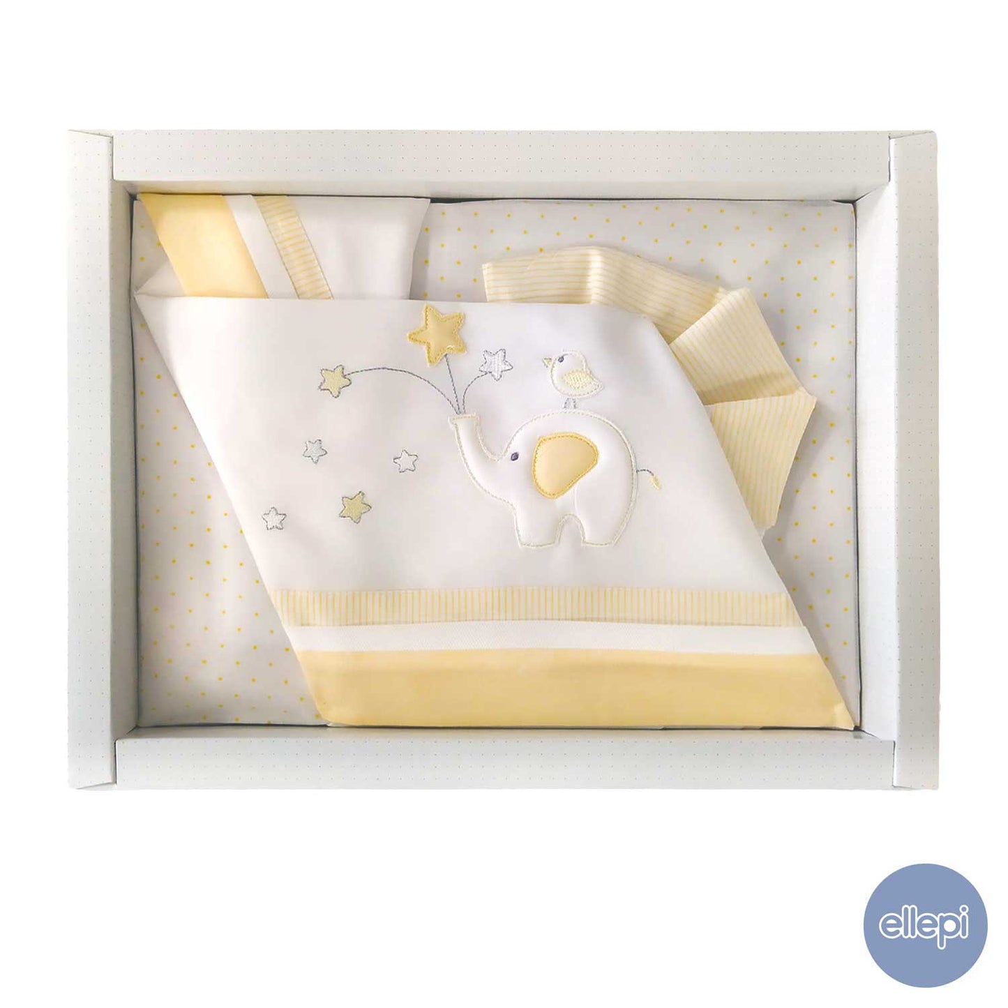 Bruco Bruco by Ellepi - Completo Culla 3 pezzi Stelle