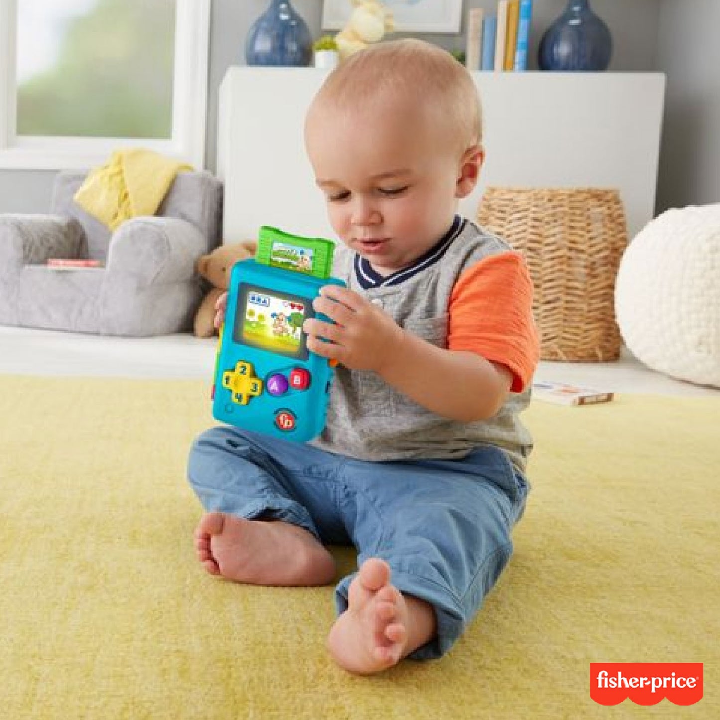 FisherPrice - Ridi &  Impara® Baby Console Gioca e Vai HBC87