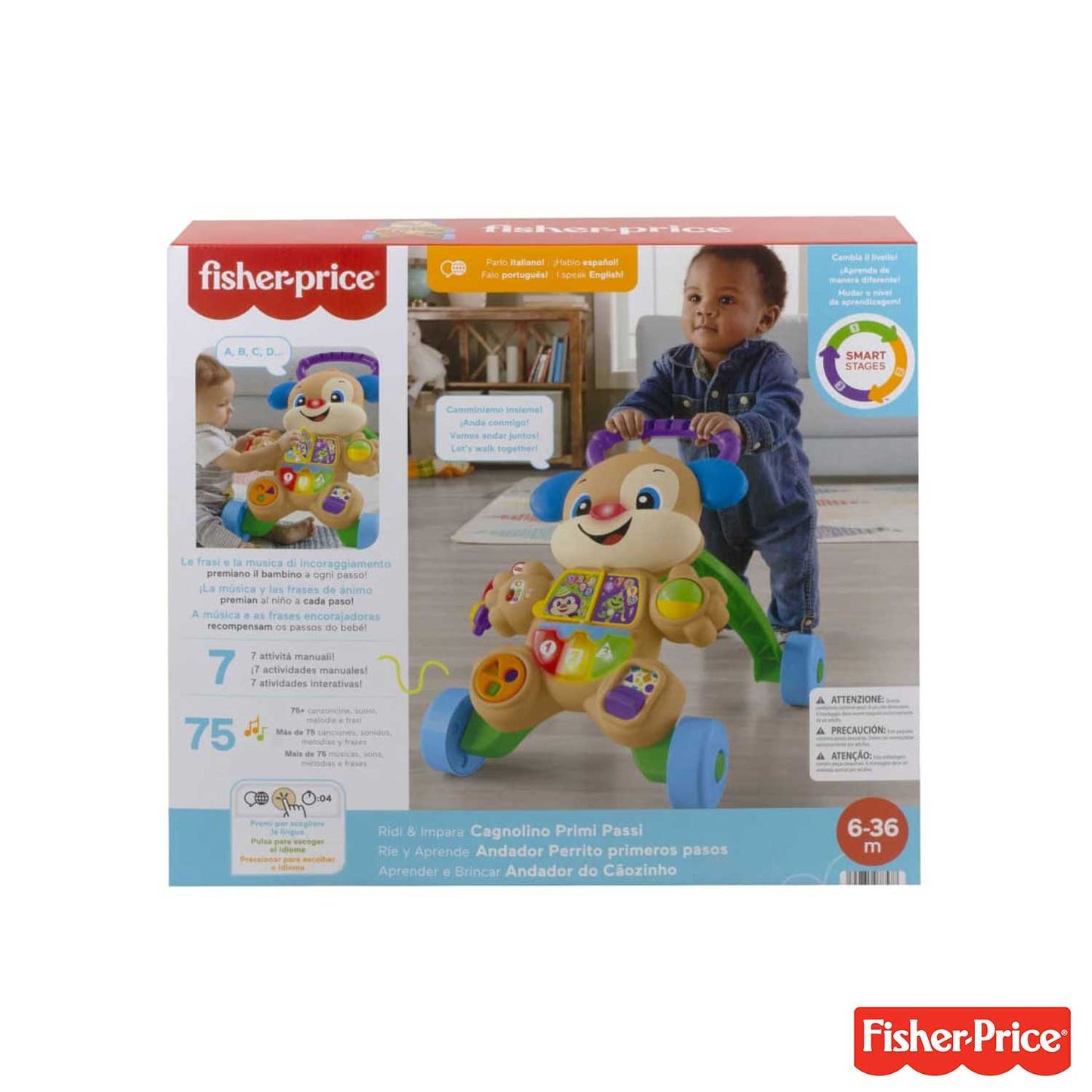 Fisher Price - Ridi & Impara® Smart Stages™ Cagnolino Primi Passi HHX15