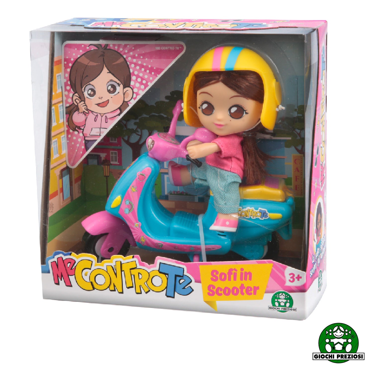 Giochi Preziosi - Sofì in Scooter Mini Doll 12 cm Me Contro Te