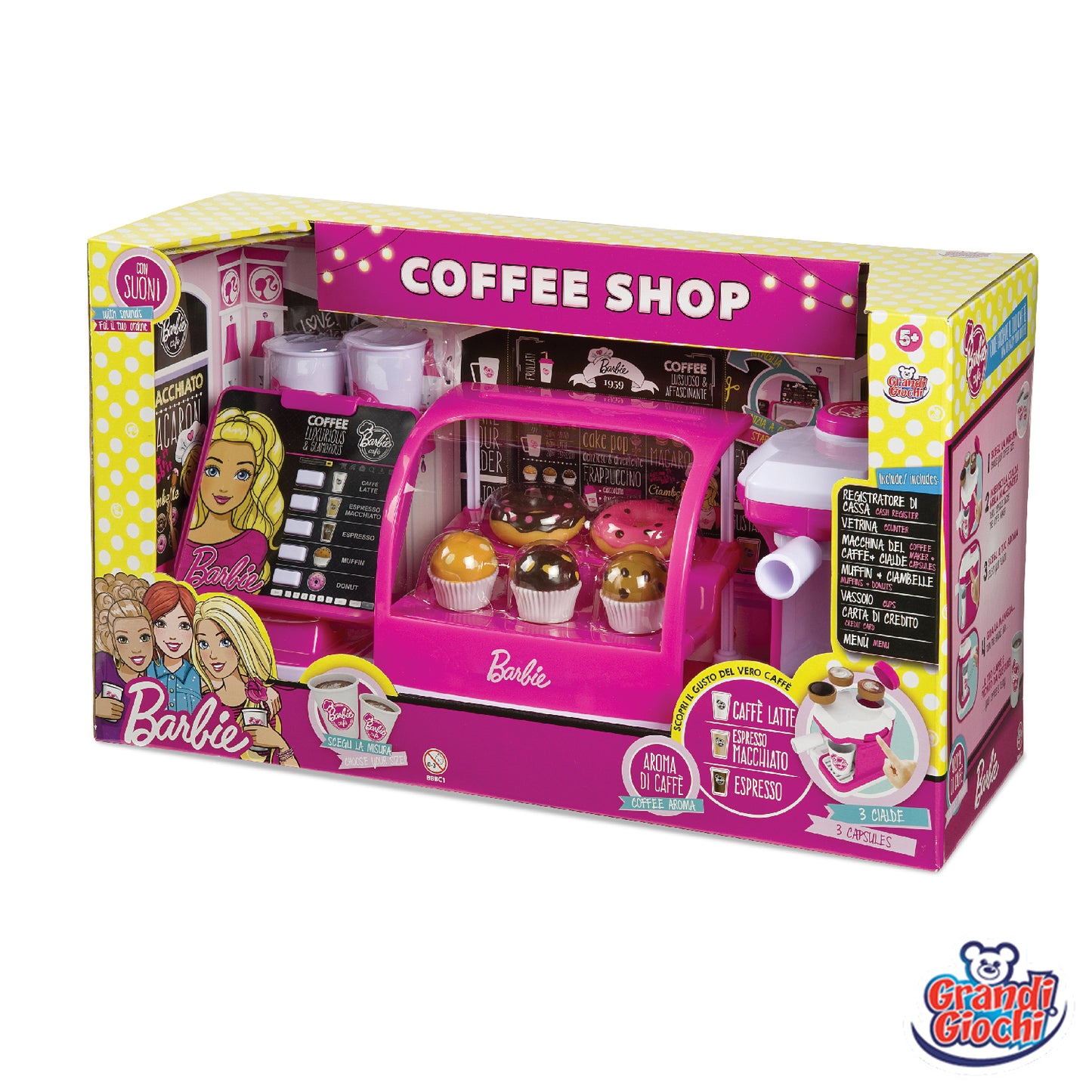 Grandi Giochi - Barbie Coffee Shop Di Barbie