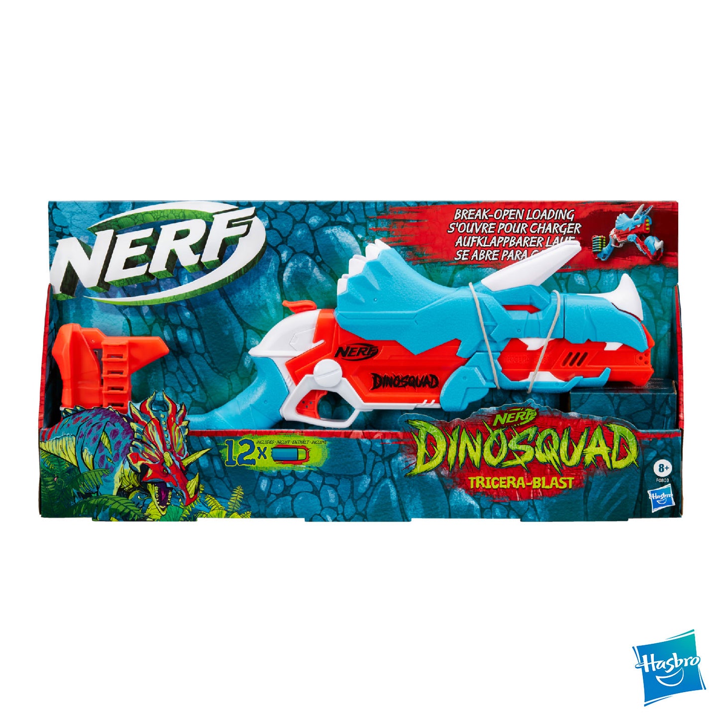 Hasbro - Nerf Dino Tricerablast F0803EU4