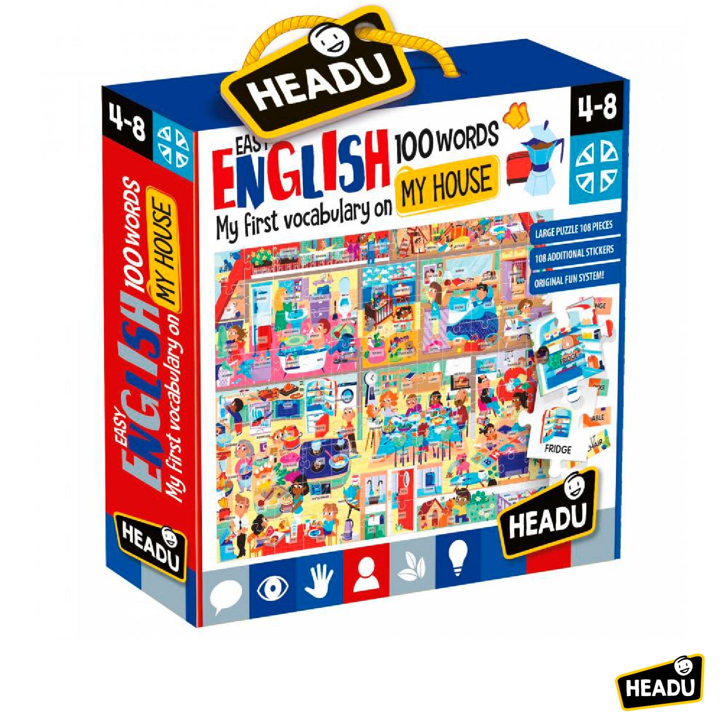 Headu - Easy English 100 Words My House IT23158