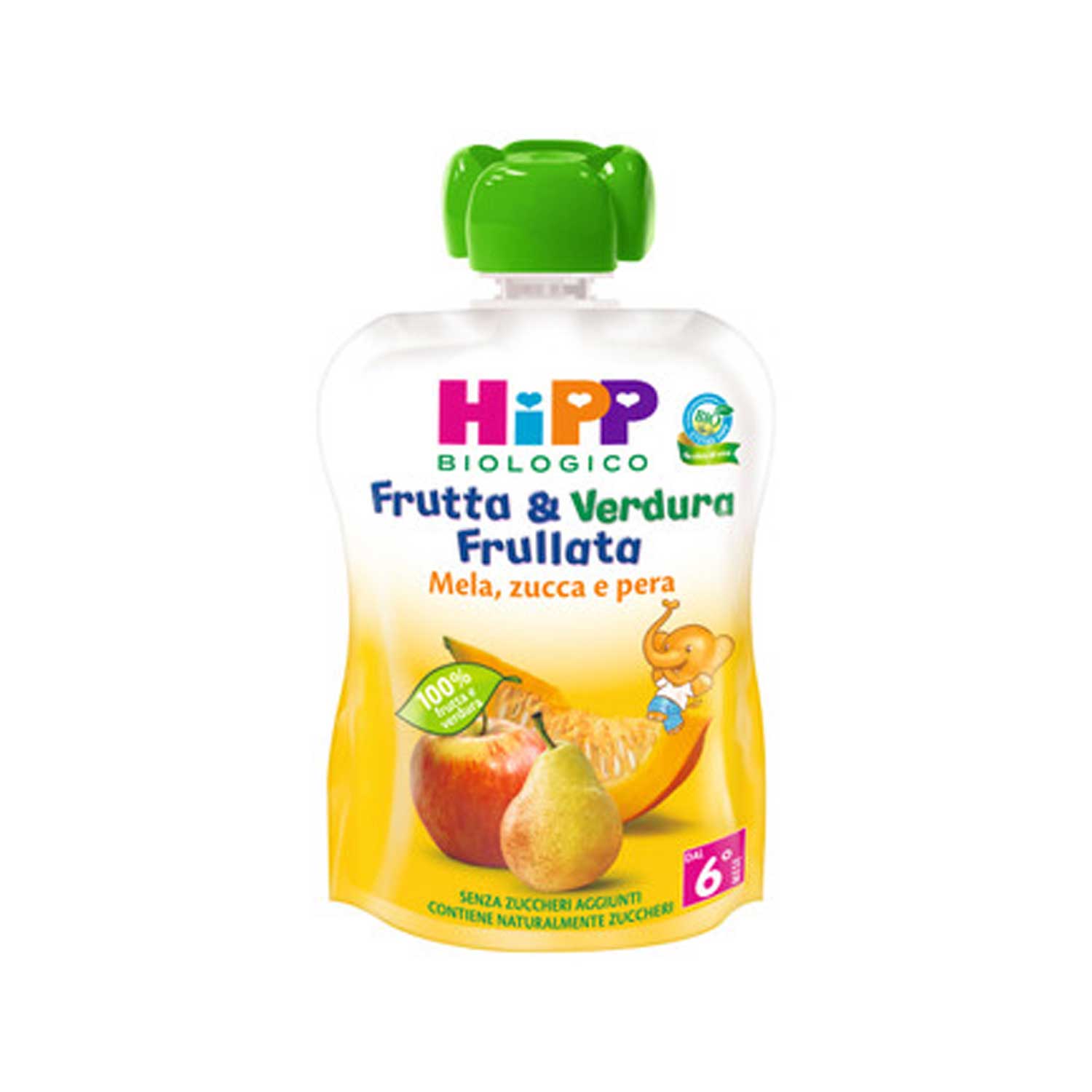 Hipp - Frutta Frullata Mela Pera e Zucca 90g