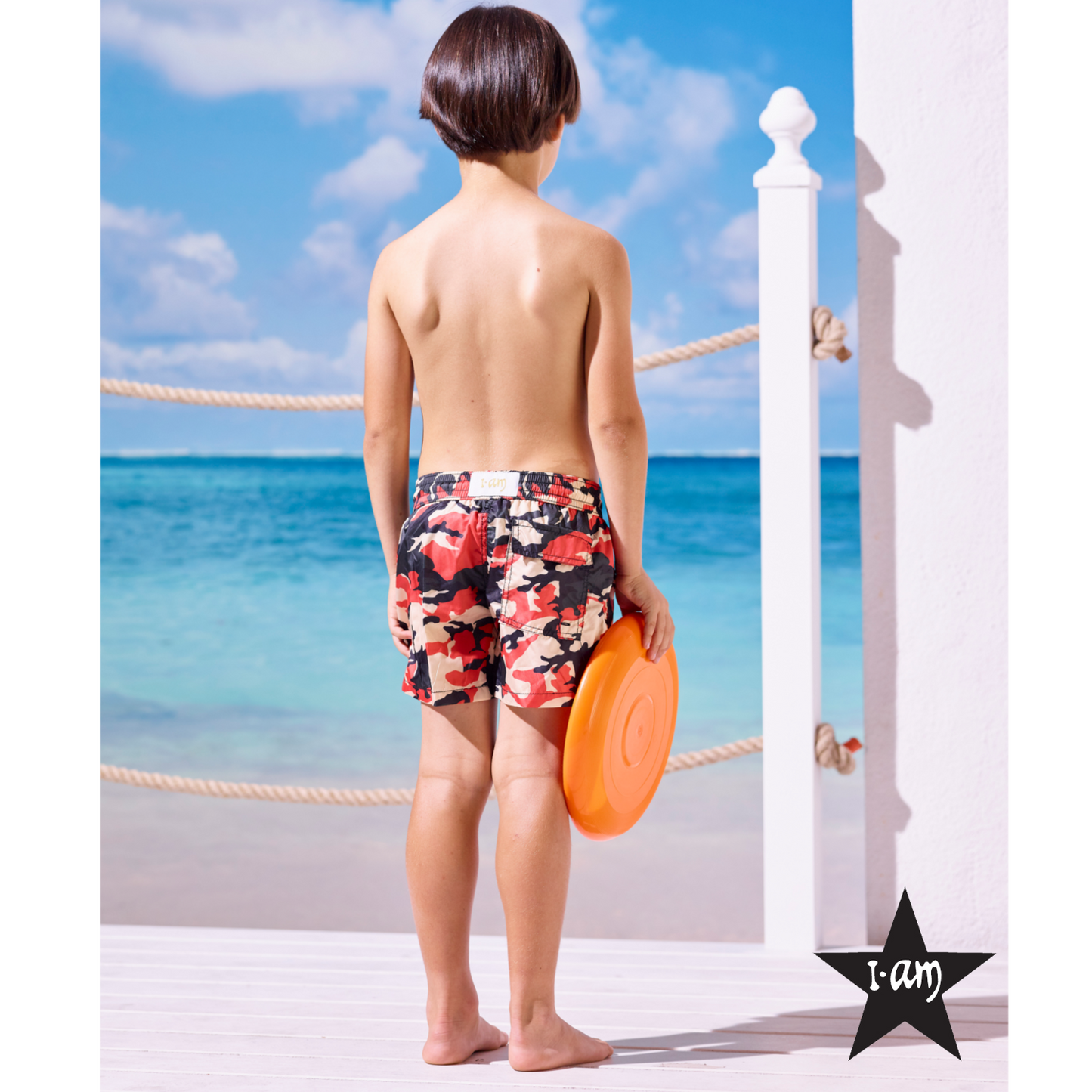 I Am Bikini - Costume Bermuda Militare Bambino Junior