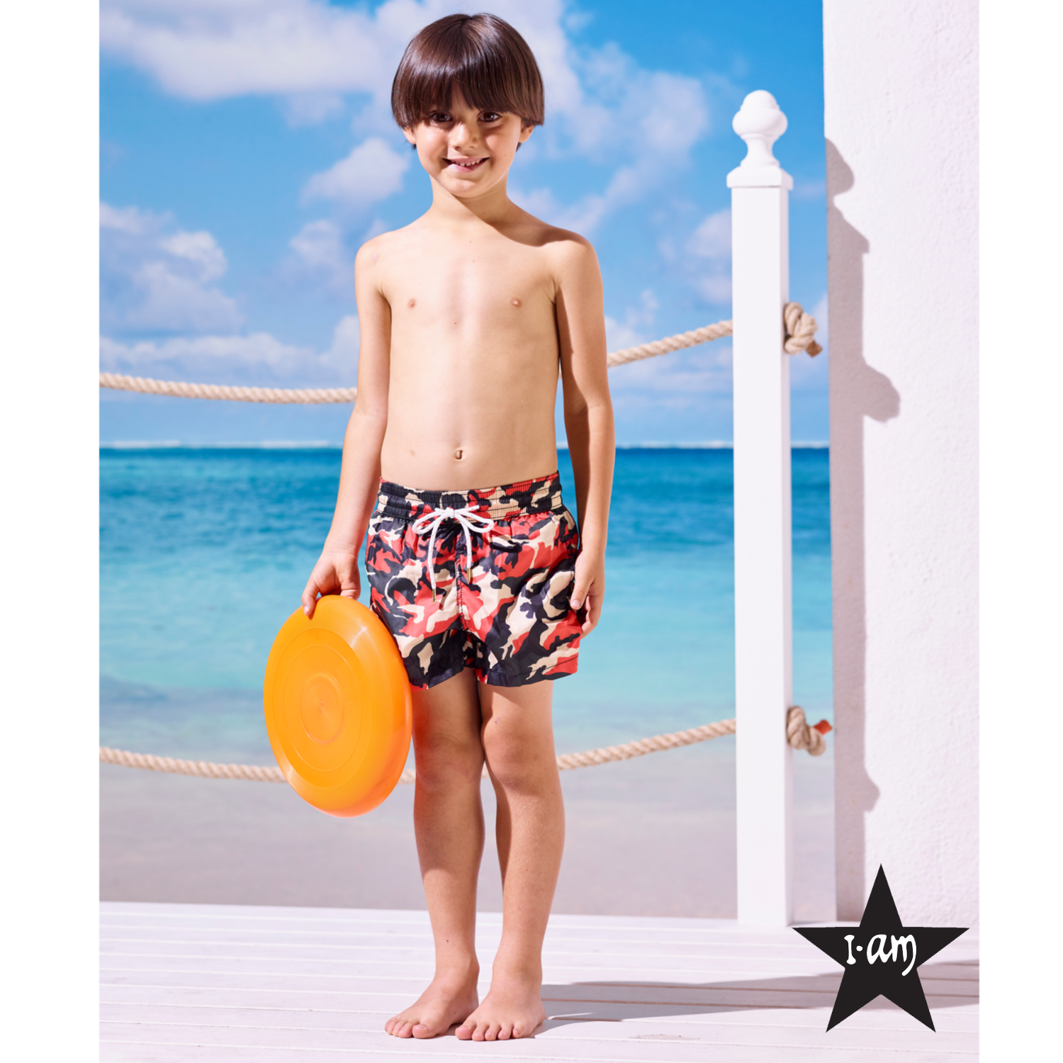 I Am Bikini - Costume Bermuda Militare Bambino Junior – Iperbimbo