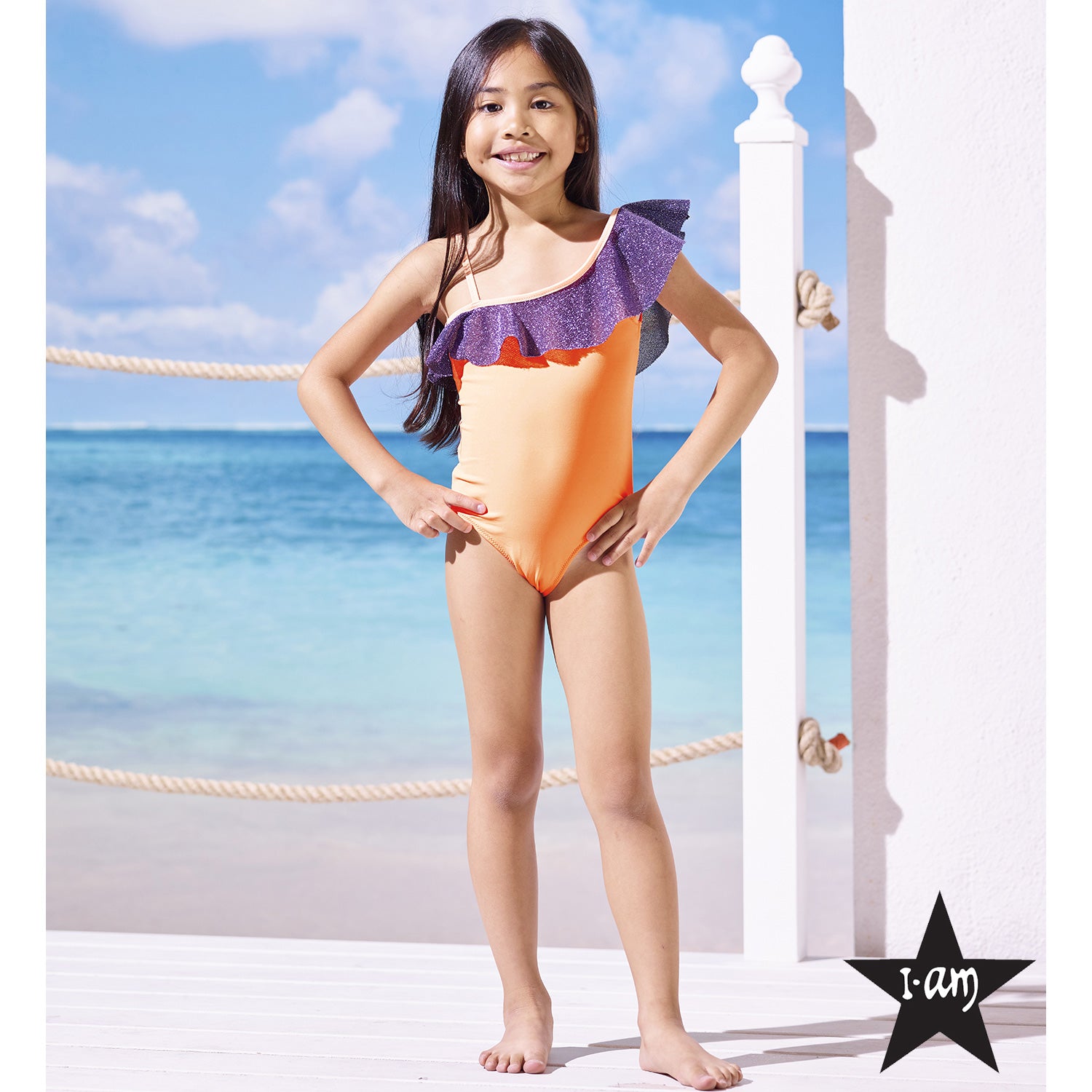 Costume Set Spiaggia Bambina Bambini Bambini Ragazze Bikini
