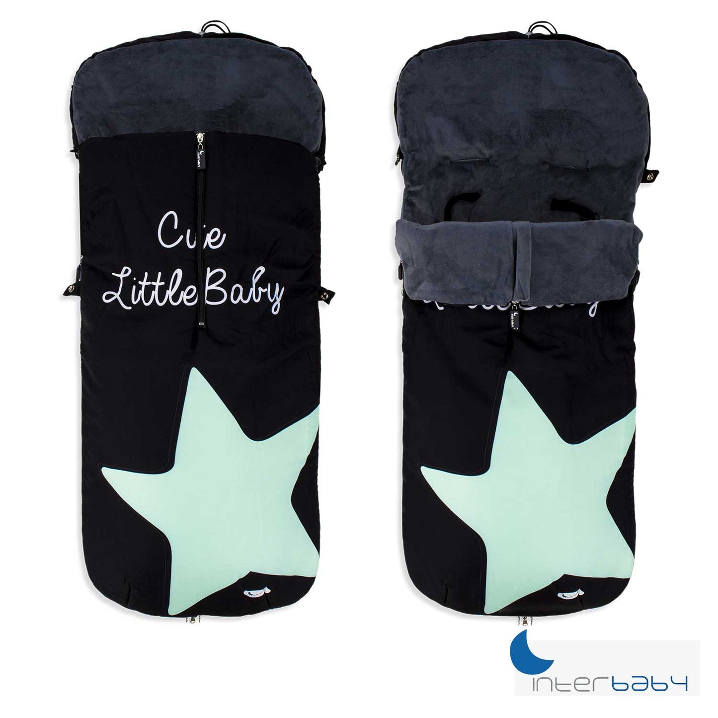 Interbaby - Sacco Passeggino Invernale Termico - adatto Chicco Janè Foppapedretti Inglesina Peg Perego etc.