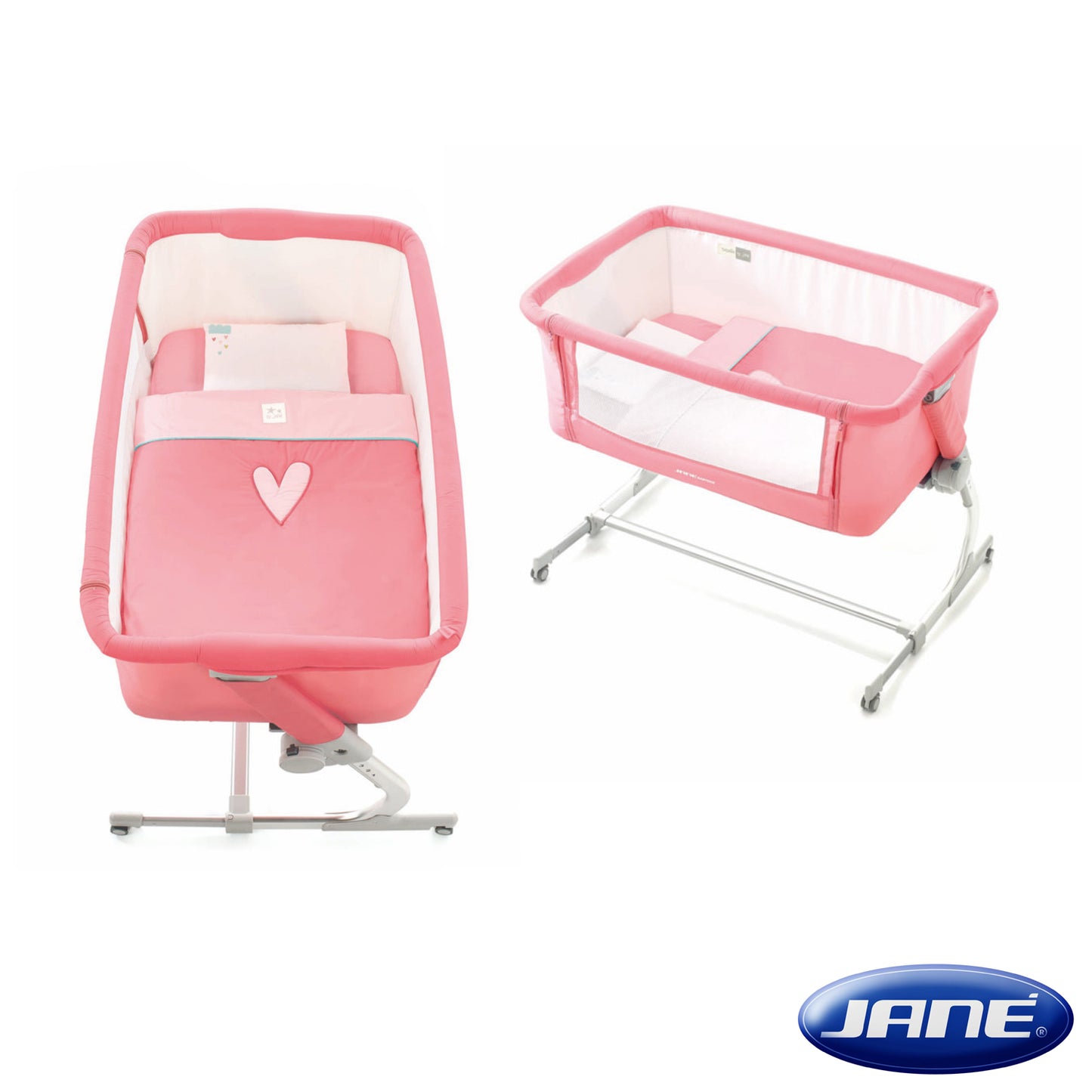 Janè - Culla Cosleeping Baby Side II Con Materasso+Copripiumone+Cuscino