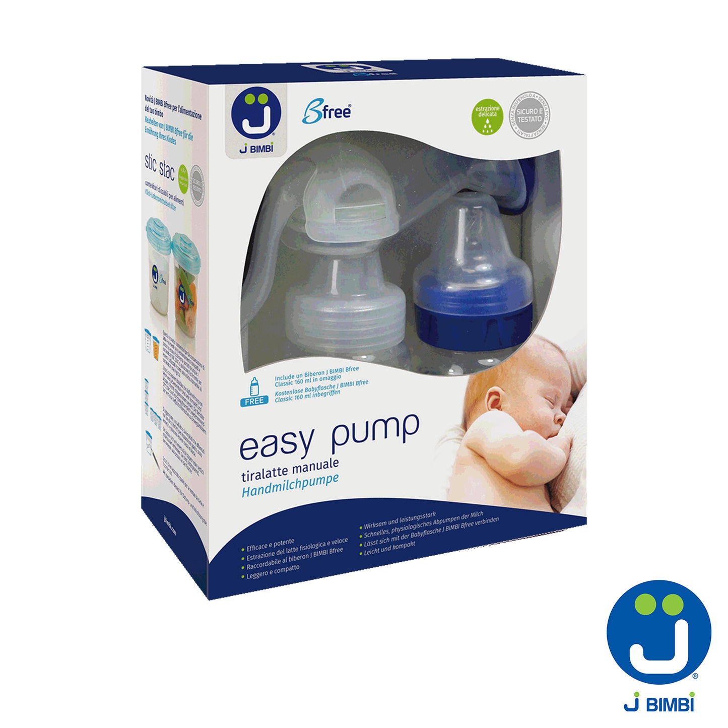 J BIMBI - Tiralatte Manuale Easy Pump