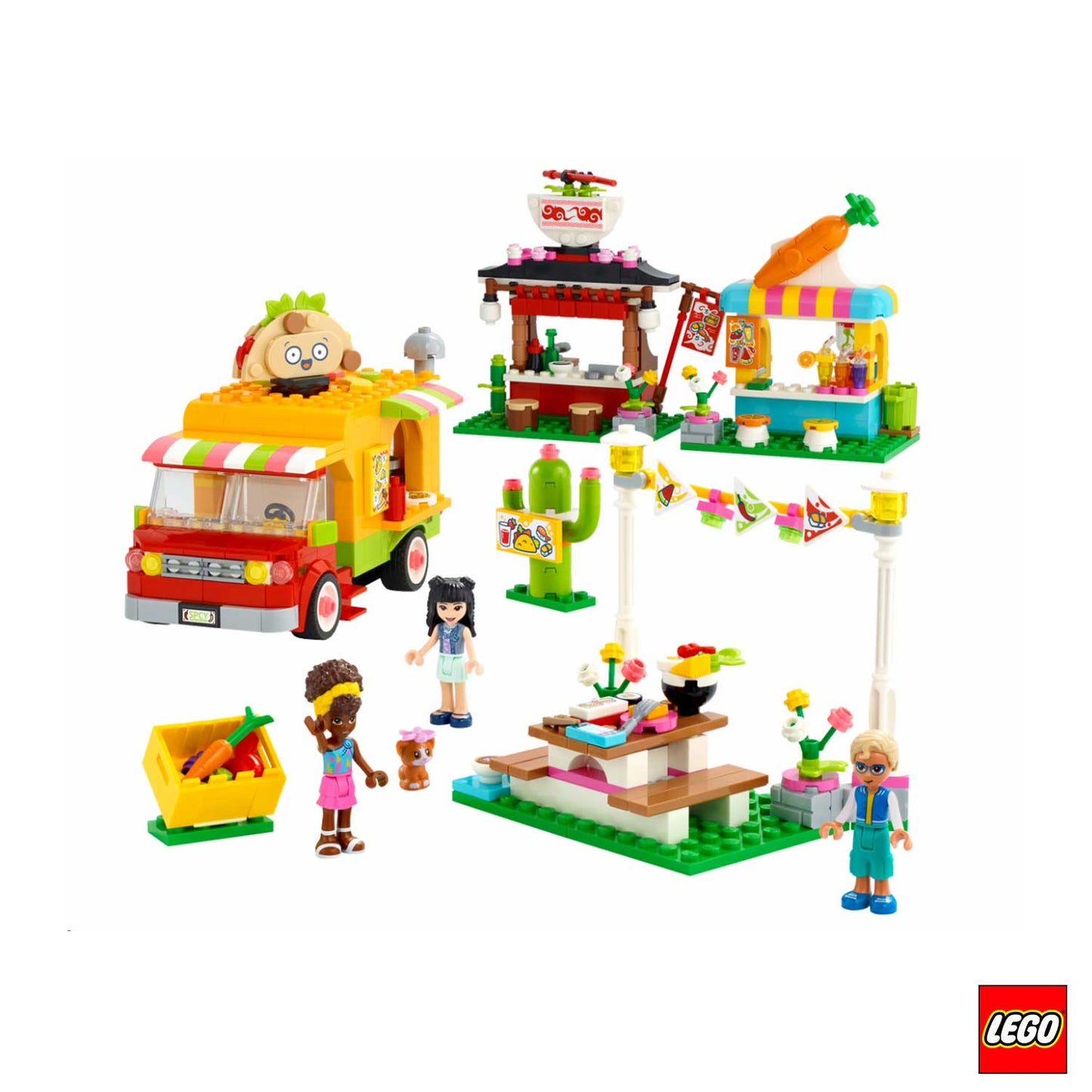 Lego - Friends Il mercato dello street food 41701