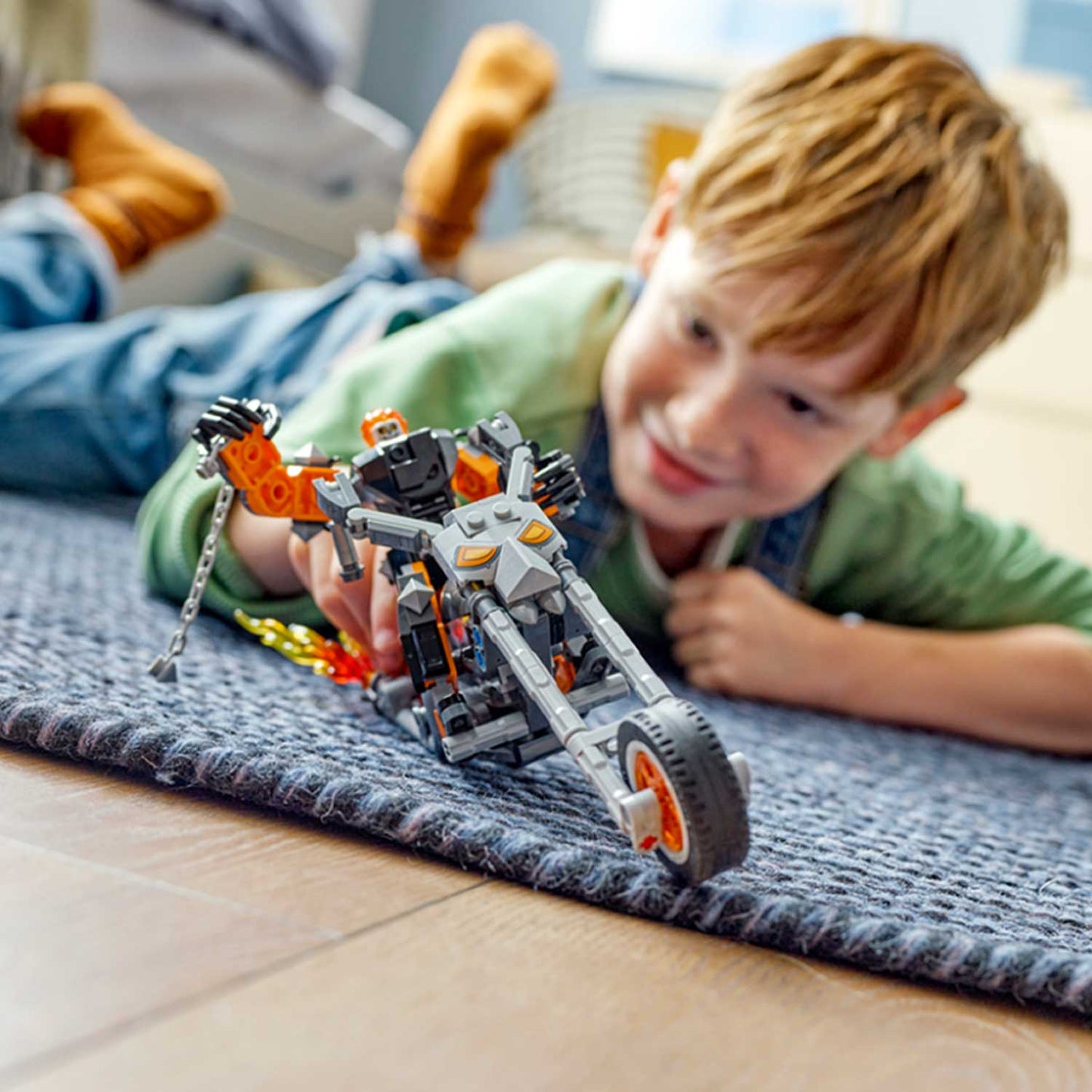 Lego - Marvel Mech e Moto di Ghost Rider 76245