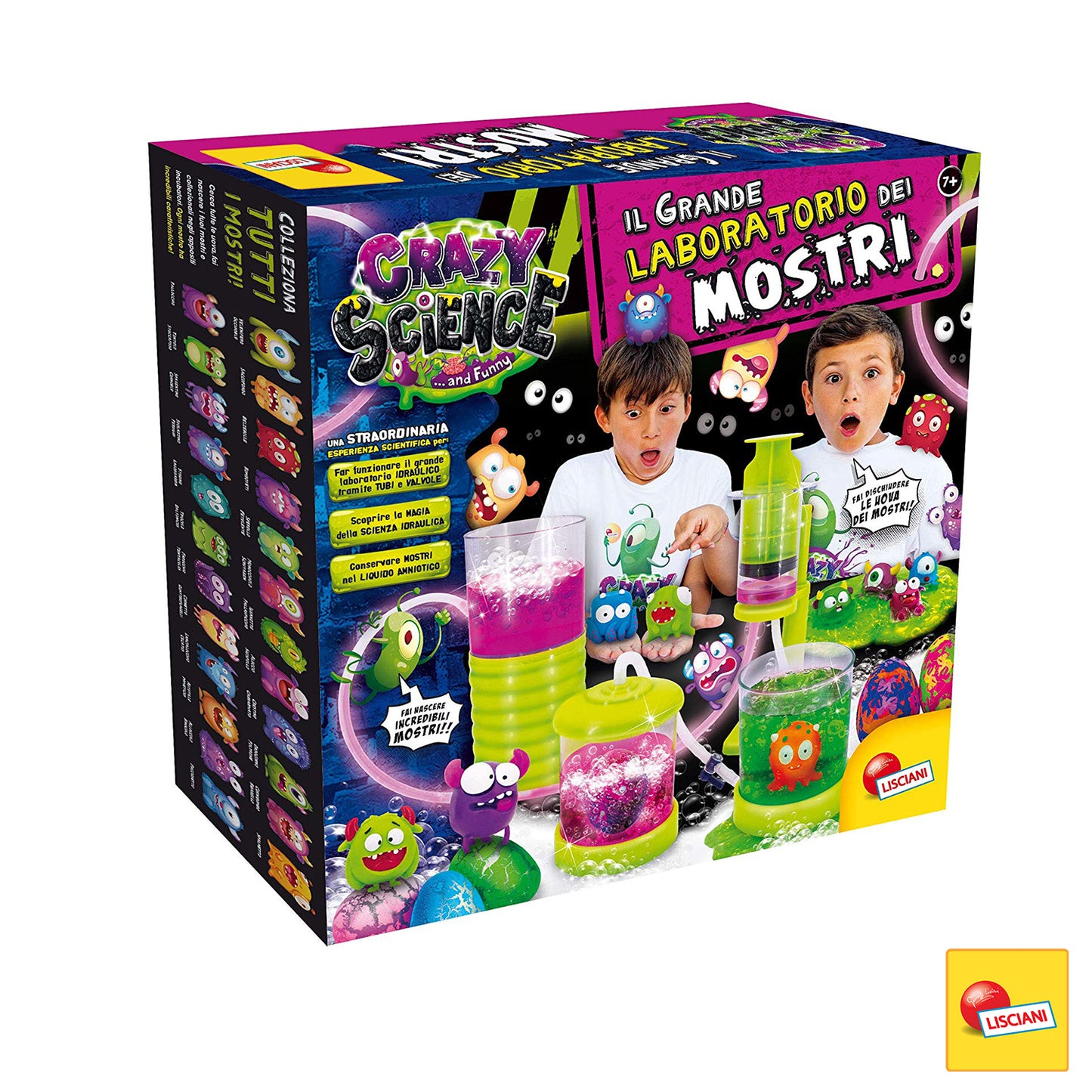 Lisciani Giochi - Crazy Science La Grande Fabbrica dei Mostri