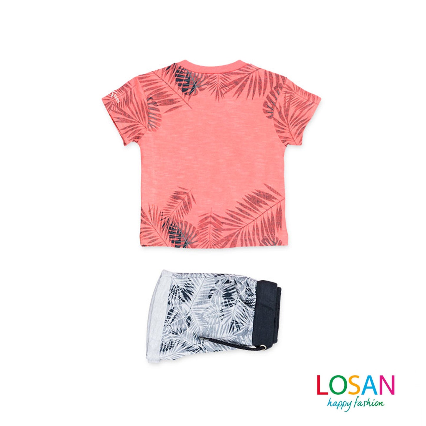 Losan - Completo Tropicale Maglietta + Bermuda Baby Bambino