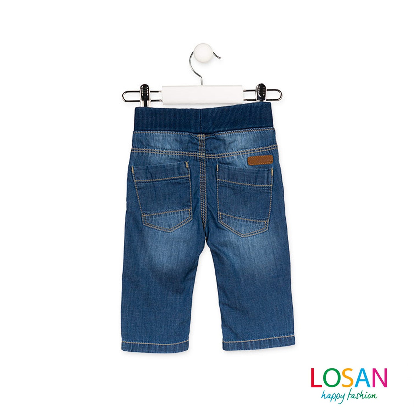 Losan - Jeans Taglio Dritto con Elastico Baby Bambino