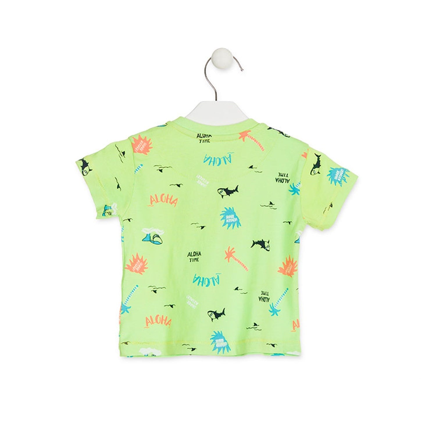 Losan - Maglietta Verde Fluo Baby Bambino