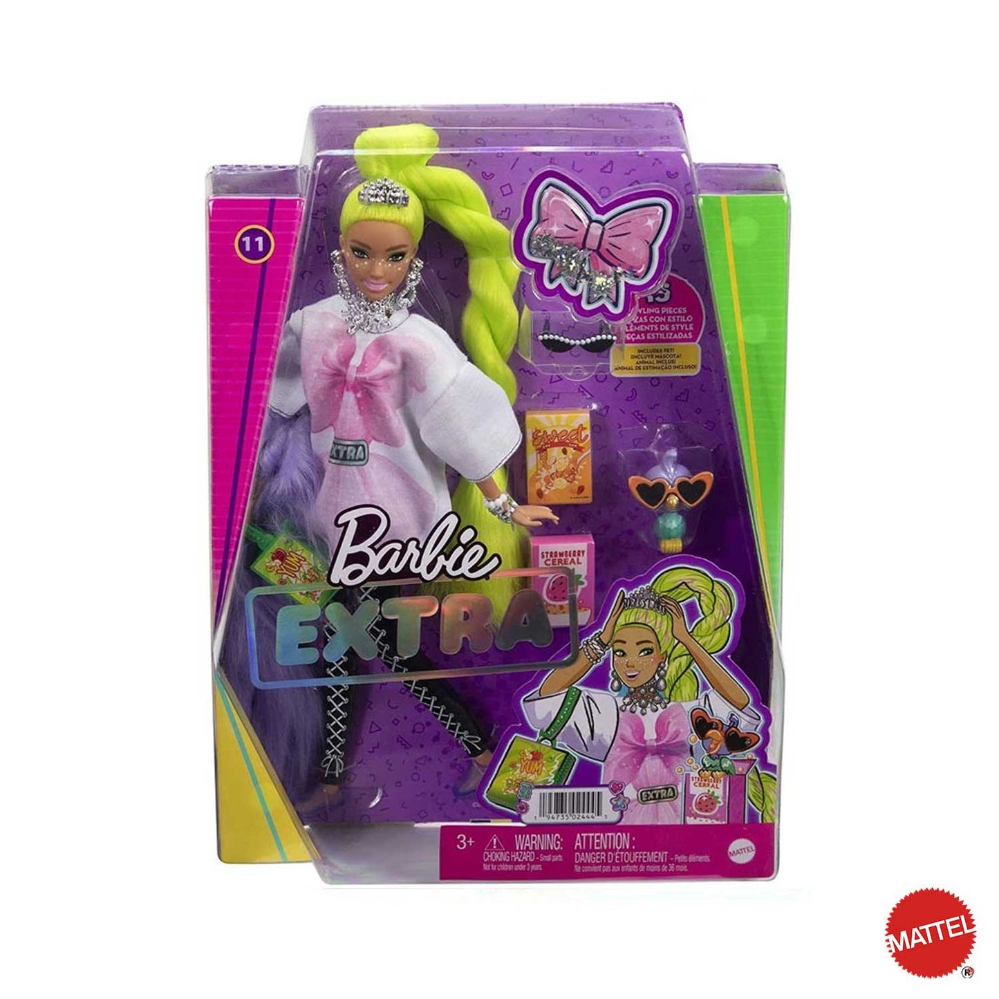 Mattel - Barbie Extra assortite GRN27