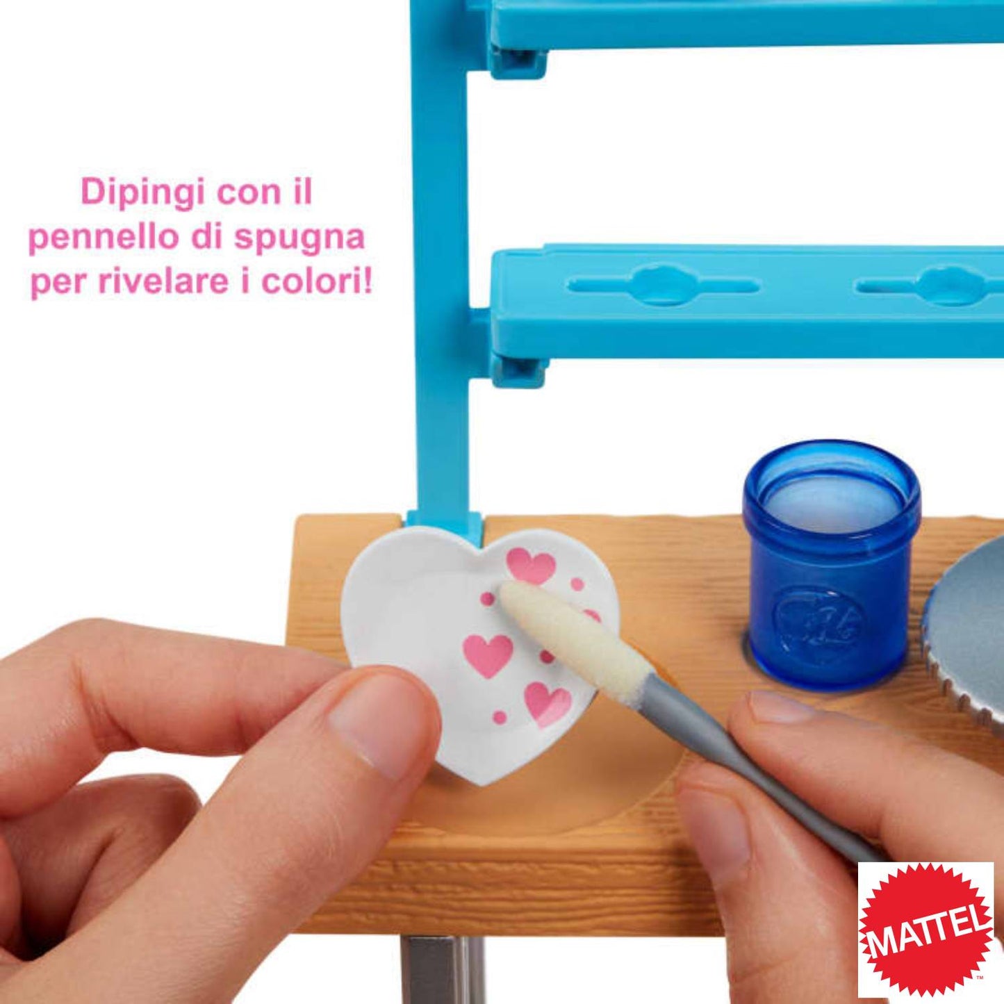 Mattel - Barbie® Playset Studio Creativo con bambola HCM85