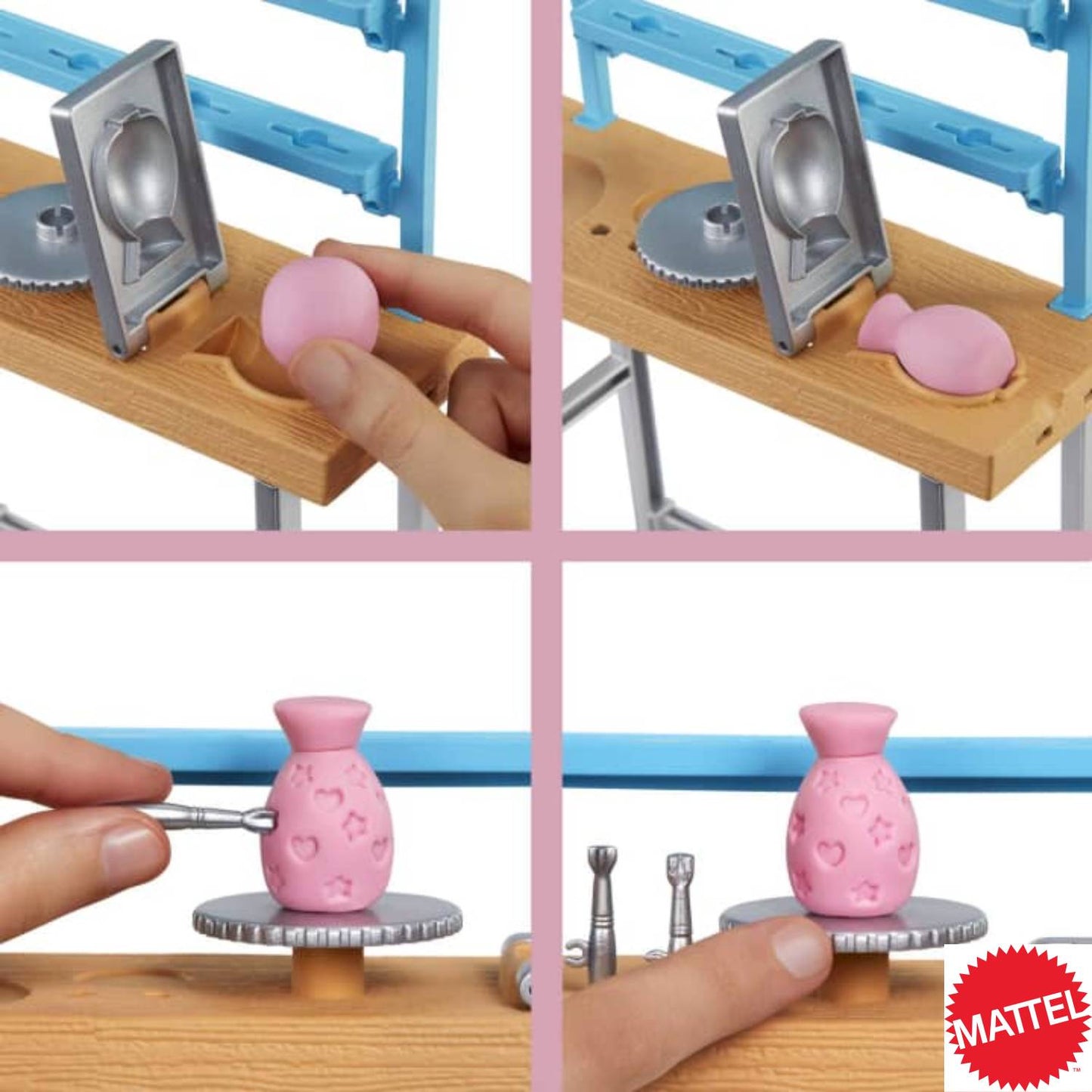 Mattel - Barbie® Playset Studio Creativo con bambola HCM85