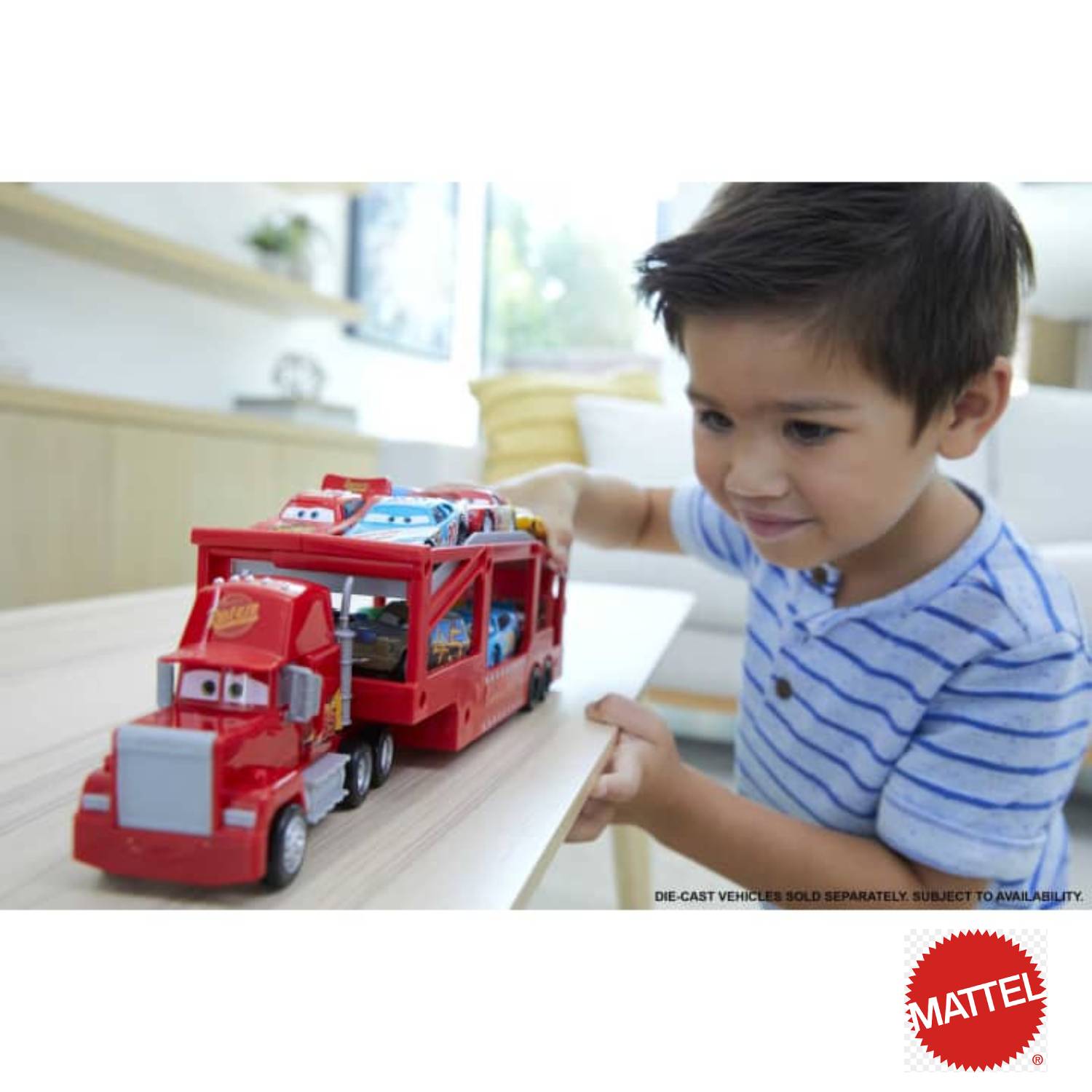 Disney Pixar Cars Mack Trasportatore