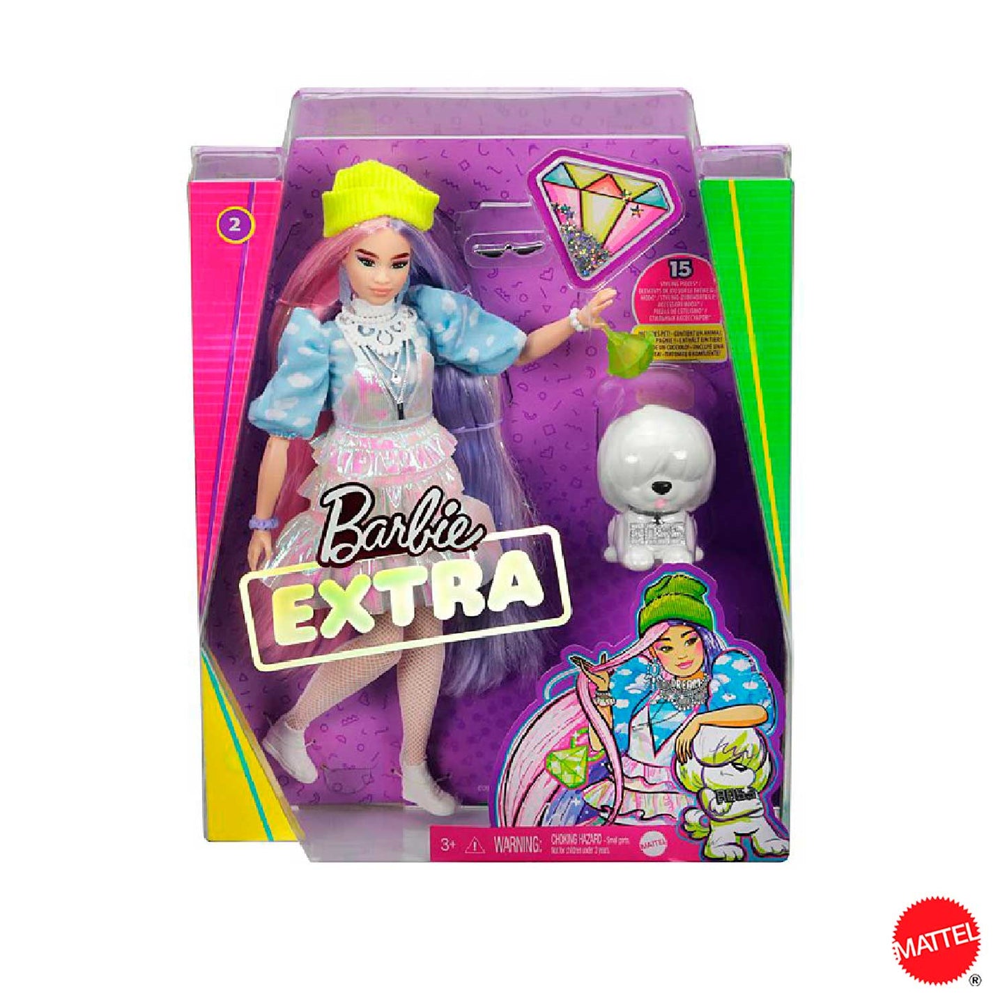 Mattel - Barbie Extra assortite GRN27