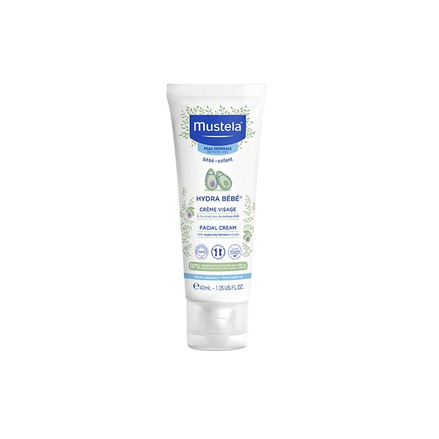 Mustela - Crema viso Hydra Bébé
