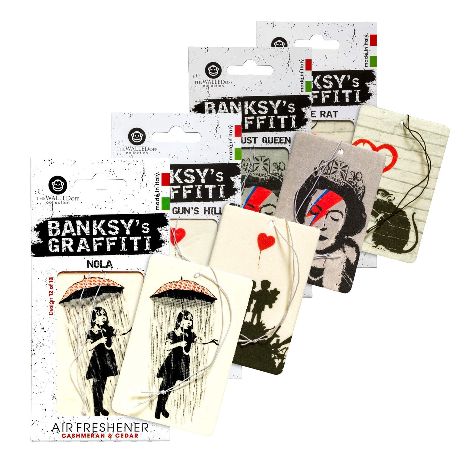 Banksy Graffiti Car Perfume