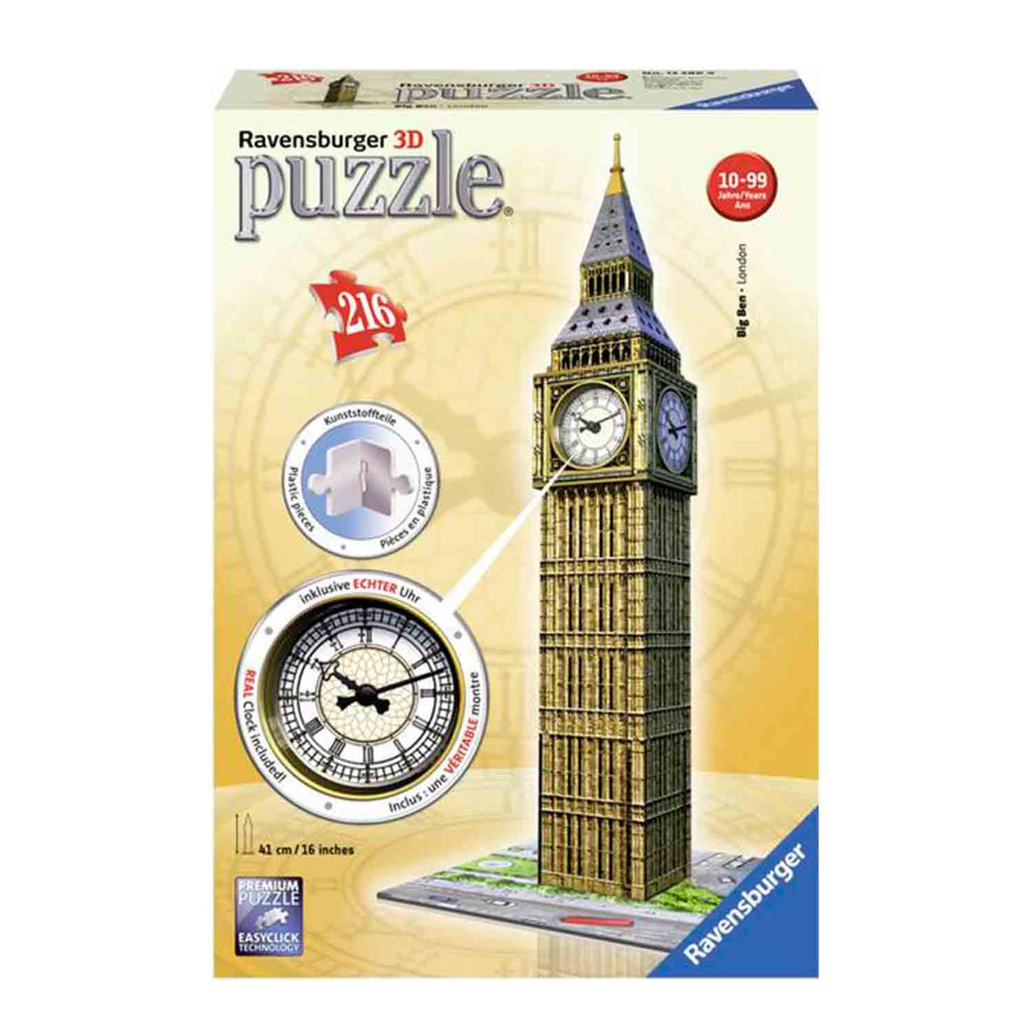 Ravensburger – 3D Puzzle 216 PZ. Simboli e Monumenti