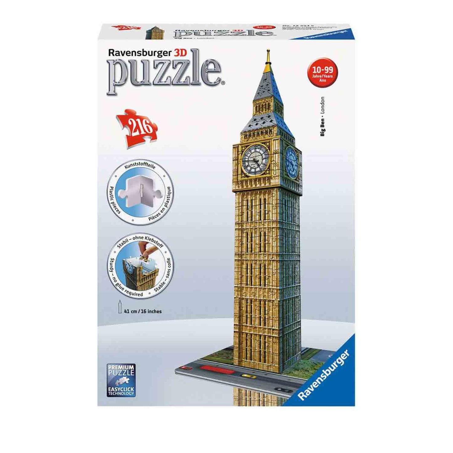 Ravensburger – 3D Puzzle 216 PZ. Simboli e Monumenti